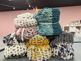 12/23/23 @ 12:00pm - Cozy Knit Blanket Workshop