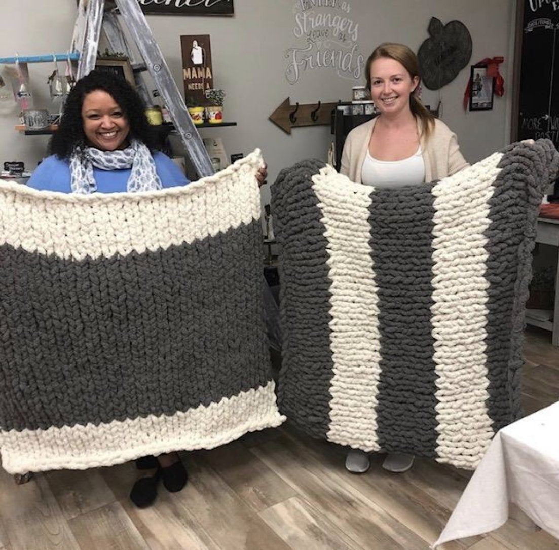 9/23/23 @ 12pm - Cozy Knit Blankets
