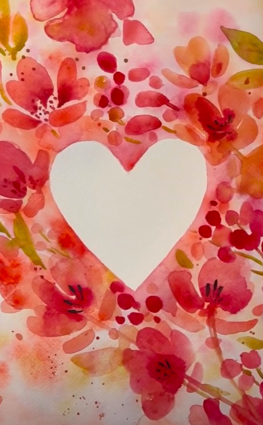 2/9 @ 2pm  DIY Watercolor Florals w/ Heather