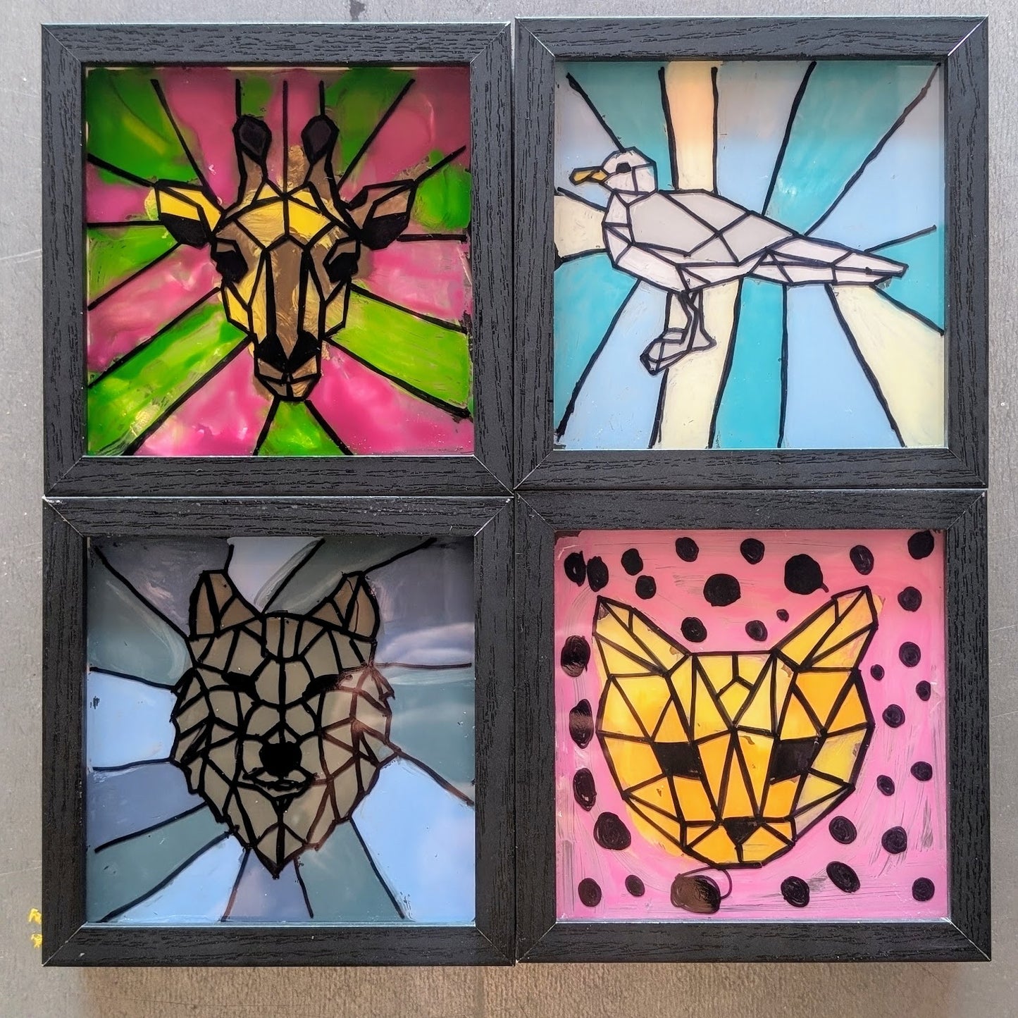 11/2 KIDS SOCIAL: Faux Stained Glass Workshop