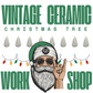 11/12/24 @ 6 pm Vintage Ceramic Christmas Tree Workshop