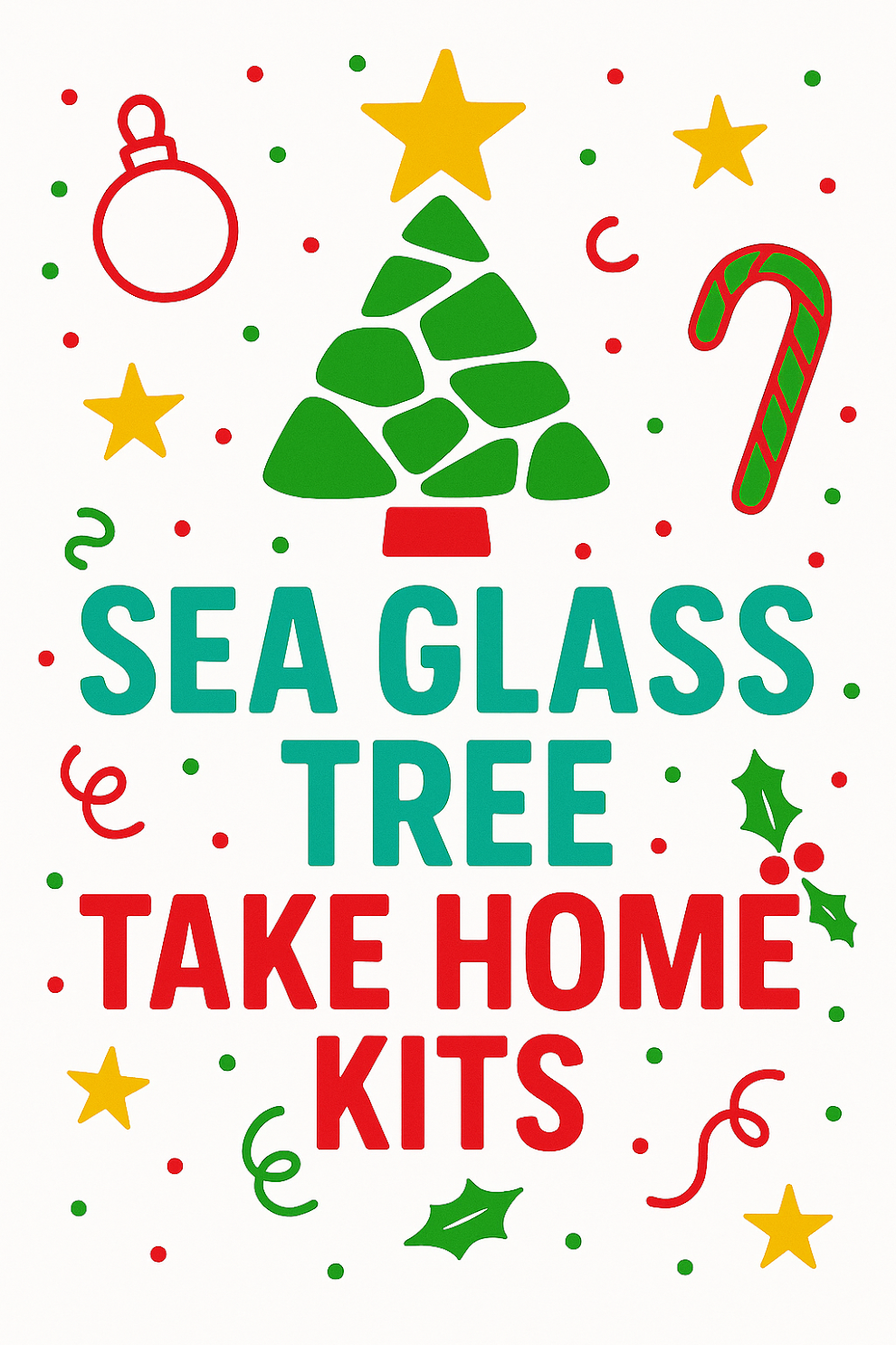 Sea Glass Tree Take Home Kits