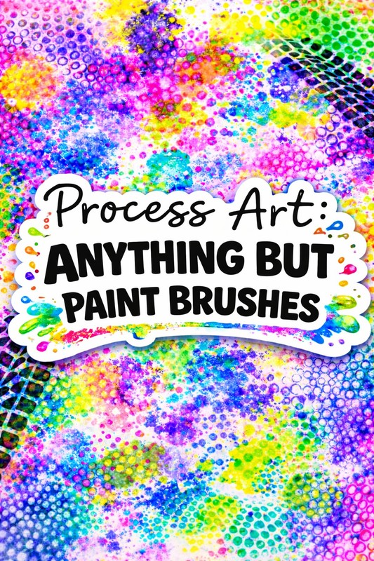 PROCESS ART: Anything But Paint Brushes